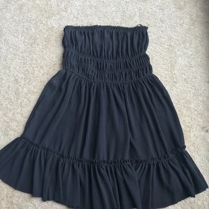 Urban Outfitters Medium Black Strapless Dress